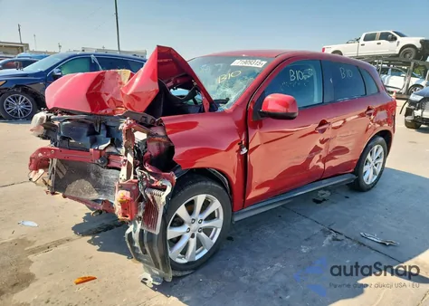 2013 Mitsubishi Outlander Sport Es from USA, damaged, VIN 4A4AP3AU6DE020001